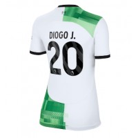 Liverpool Diogo Jota #20 Udebanetrøje Dame 2023-24 Kortærmet